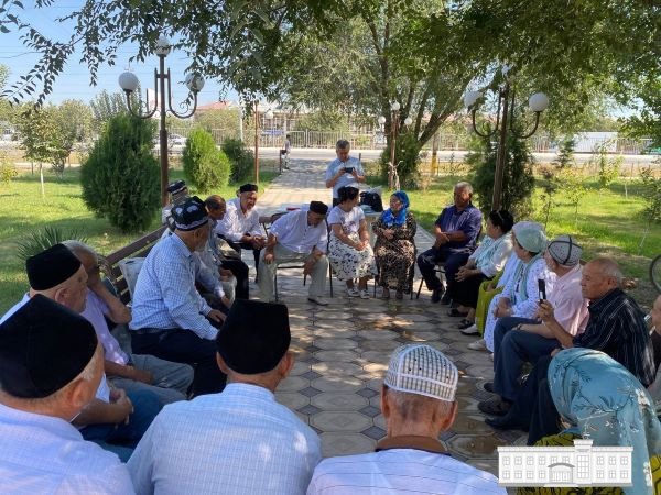 Zarbdor tumanida "Keksalar haftaligi" jarayoni